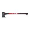 Hyper Tough 3.5 lb Single Bit Axe with Red & Black Double Injection Fiberglass 34" Handle