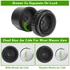 Jar Vacuum Sealer Kit For Wide Mouth Regular Mouth Mason Jars Cans Handheld Cordless Rechargeable Canning Vacuum Pump Machine