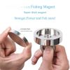 Magnet Fishing Strong Magnet Kit Heavy duty 500 pound pulling force, equipped with hook and loop, can be retrieved in the river